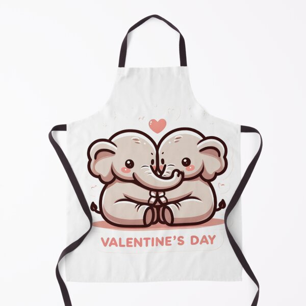 Item preview, Valentine's Day Cute Cartoon Elephants Hugging designed and sold by Zestpond.