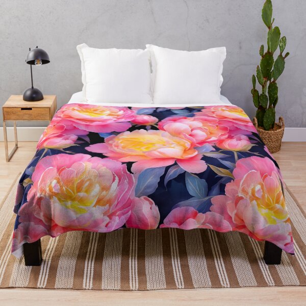Item preview, Fantastical peony flowers designed and sold by Artdroid.