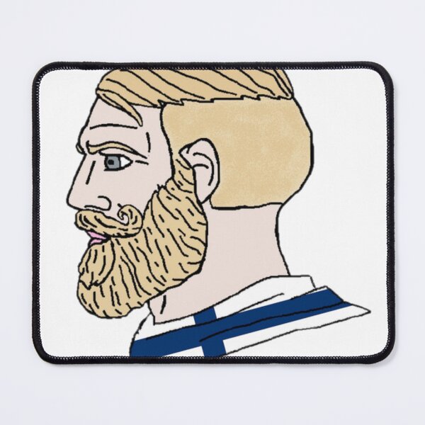 Item preview, Yes Chad - Finland designed and sold by AztecaPixels.