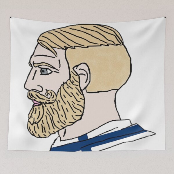 Item preview, Yes Chad - Finland designed and sold by AztecaPixels.