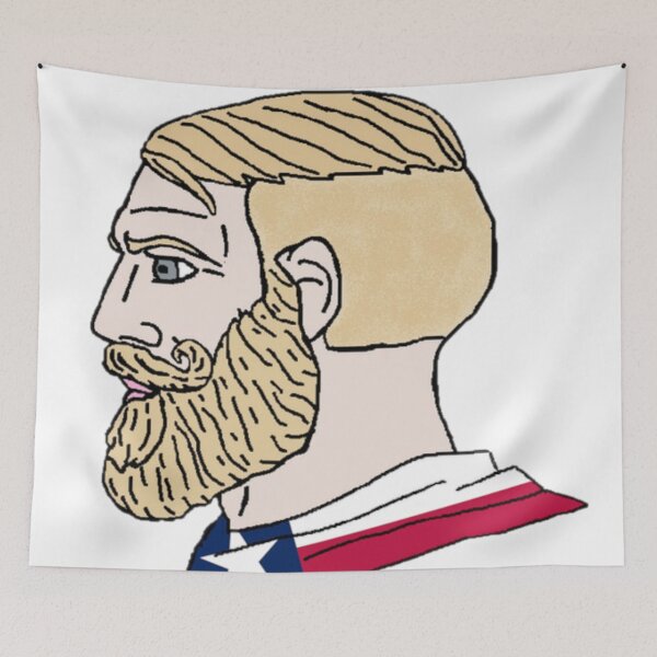 Item preview, Yes Chad - Texas designed and sold by AztecaPixels.