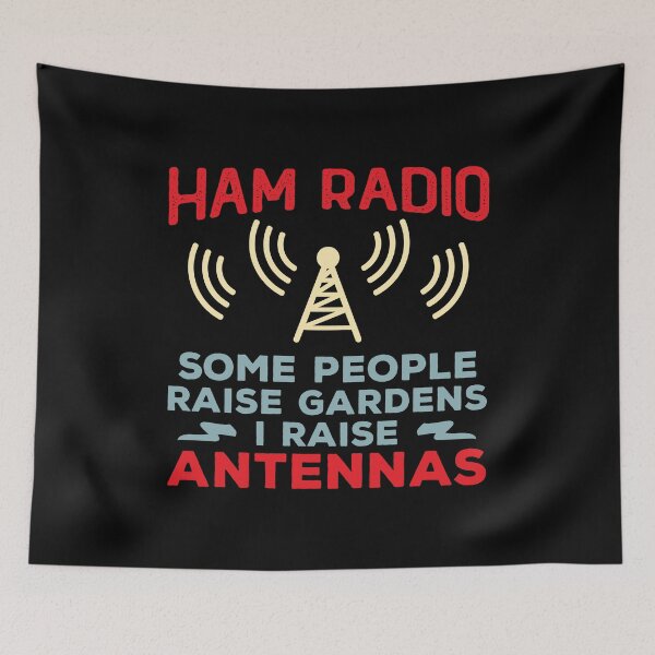 Item preview, Funny Ham Radio Operator I Raise Antennas designed and sold by wingstar.