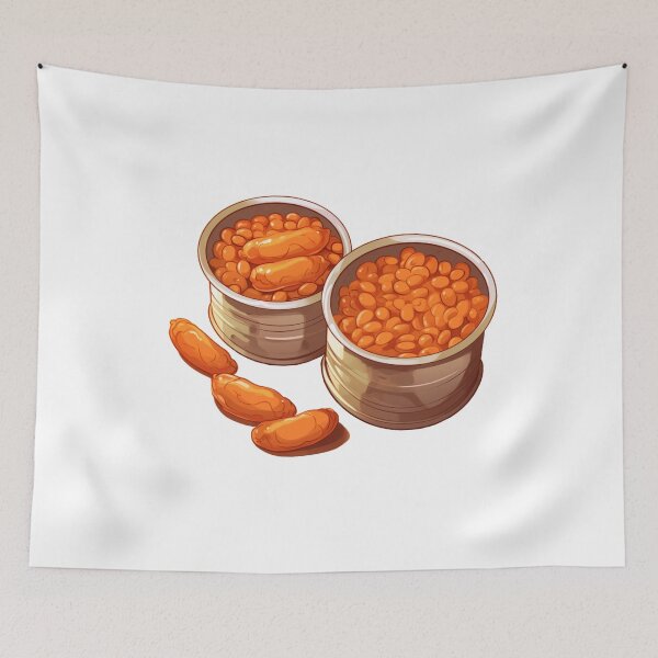 Item preview, Baked beans in can  designed and sold by MilkyBerryShop.