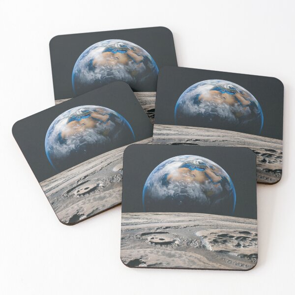 Item preview, Lunar Earth rise on the Moon, Earthrise designed and sold by LuckyFamily.