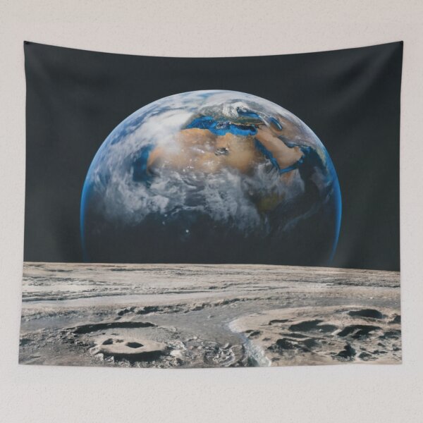 Item preview, Lunar Earth rise on the Moon, Earthrise designed and sold by LuckyFamily.