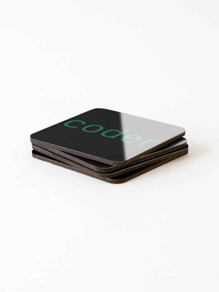Thumbnail 4 of 5, Coasters (Set of 4), coder designed and sold by TesSpace.