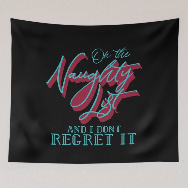 Item preview, On The Naughty List  designed and sold by Kieran Abbott.