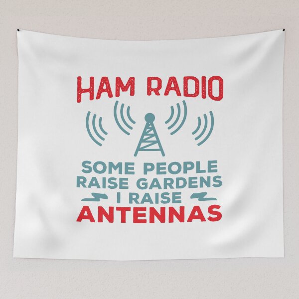 Item preview, Funny Ham Radio Operator I Raise Antennas designed and sold by wingstar.