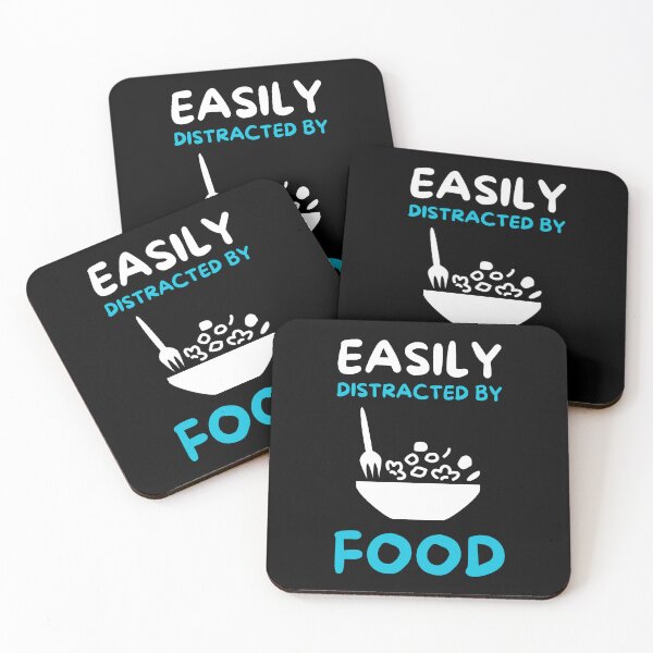 Item preview, Easily distracted by food designed and sold by Gilpro Designs.