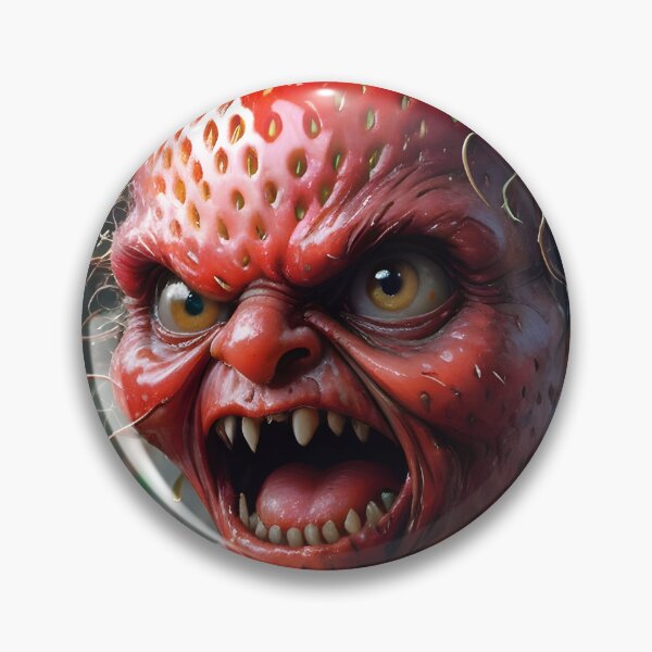 Item preview, The Scary Strawberry Monster designed and sold by TheArtOfPat.
