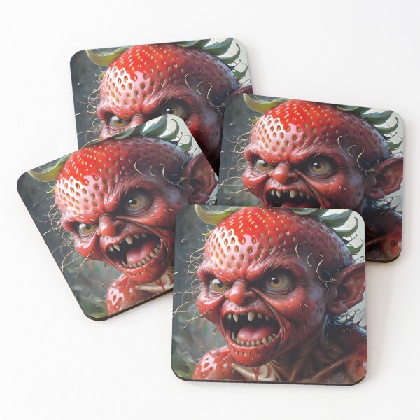 Item preview, The Scary Strawberry Monster designed and sold by TheArtOfPat.