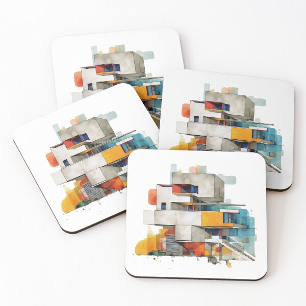 Item preview, abstract architecture designed and sold by HOMELON.