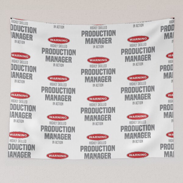 Item preview, Highly Skilled Production Manager in Action designed and sold by NermilioDesigns.