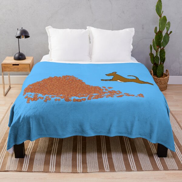 Item preview, A Dog and his Leaves designed and sold by annesblueart.