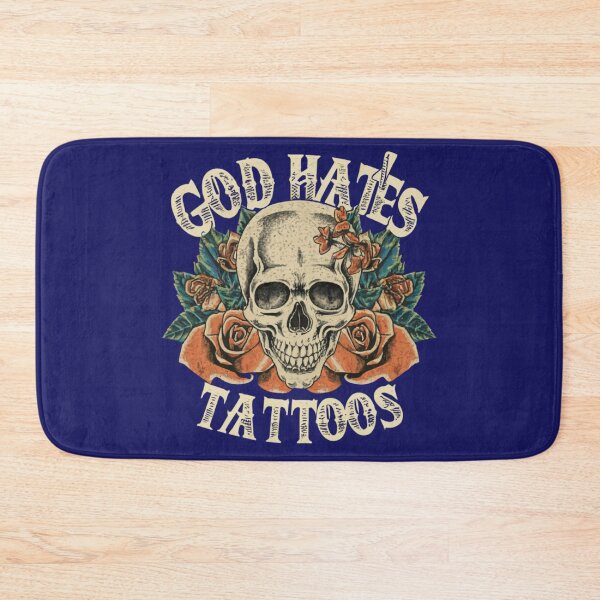 Item preview, God hates tattoos - What Does the Bible Say about Tattoos? designed and sold by Superdealkoeln.