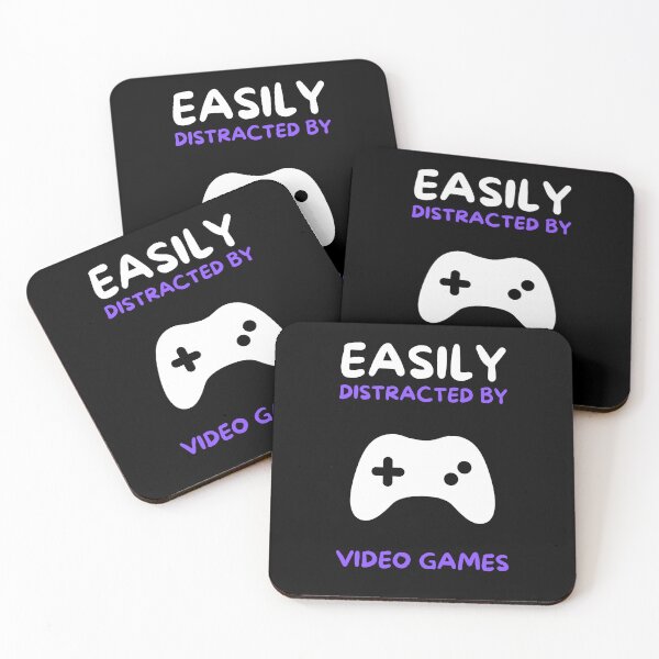 Item preview, Easily distracted by video games designed and sold by Gilpro Designs.