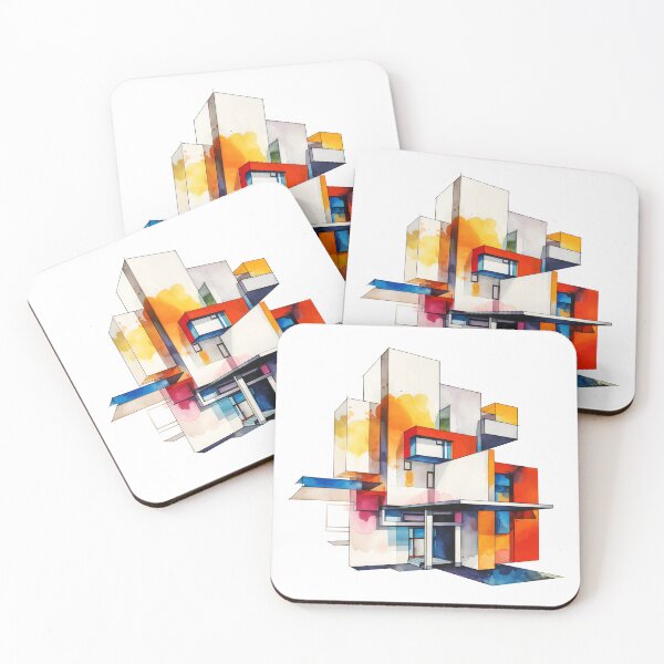 Item preview, abstract architecture designed and sold by HOMELON.