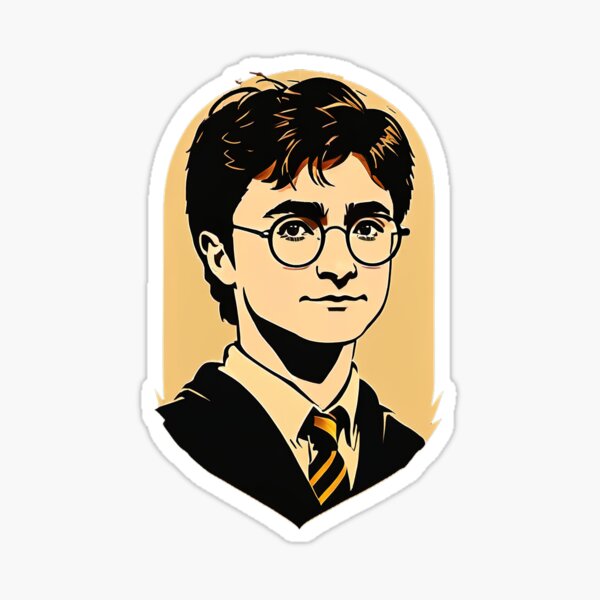 Pack de 5 Stickers Harry Potter Poufsouffle - 4870