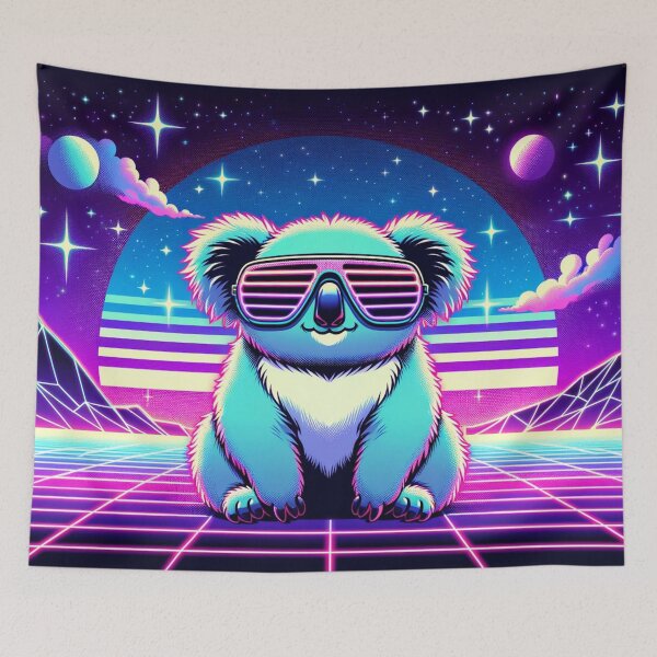 Item preview, Koala espacial de onda sintética designed and sold by Zestpond.