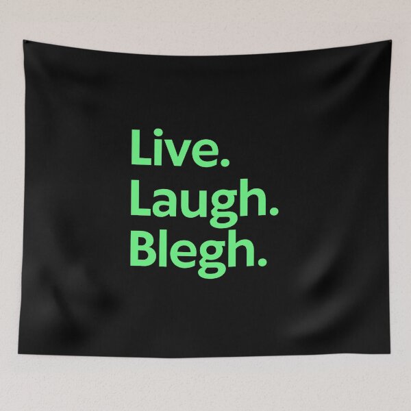 Item preview, Live. Laugh. Blegh.  designed and sold by StickerDemons.