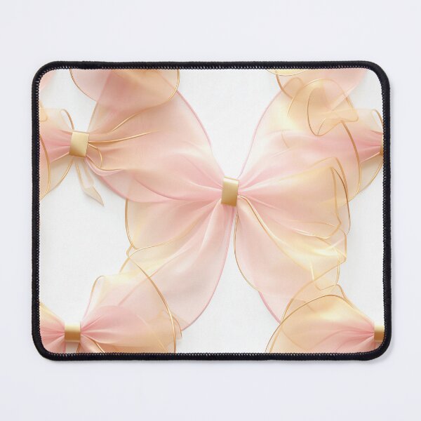 Item preview, Pink and gold bows designed and sold by Artdroid.