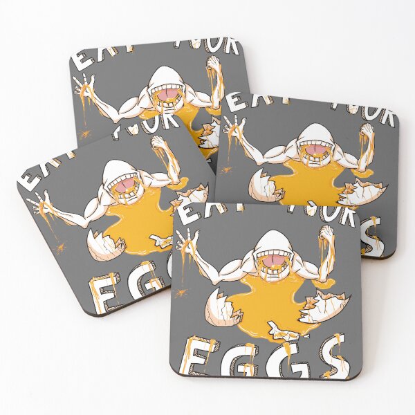 Item preview, EAT YOUR EGGS (yolk) designed and sold by AidanThomasArt.