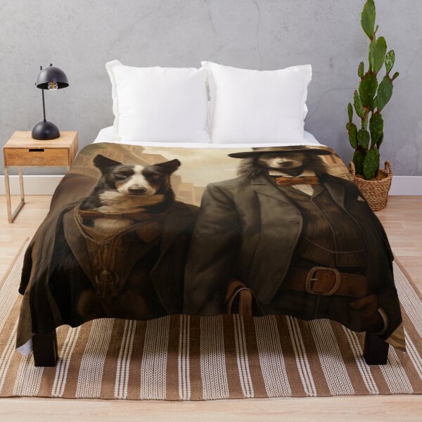 Item preview, Love old Dogs? Amazing western print to enjoy or give! designed and sold by BradleysMarket.