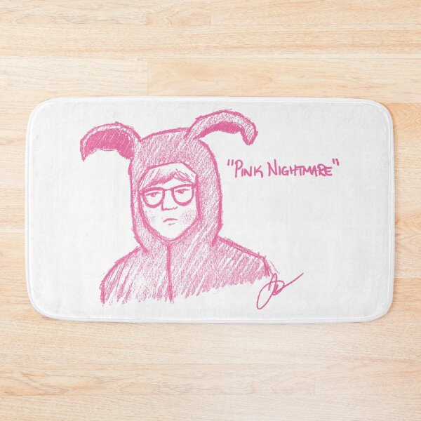 Item preview, Pink Nightmare / Pencil Drawing by Josh Valentine, 2023 designed and sold by YeahWellDesigns.