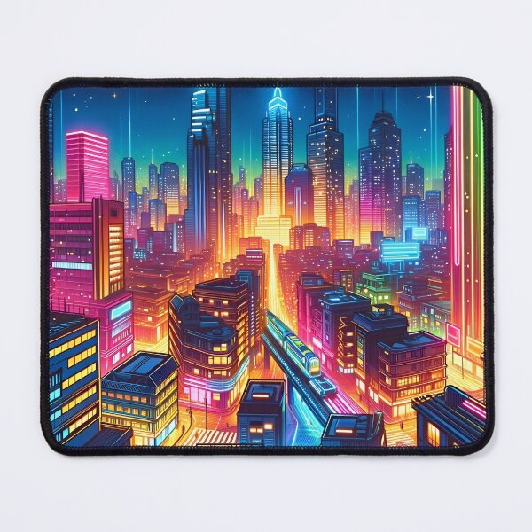 Item preview, "Neon City Nights" designed and sold by APARTAI EU.