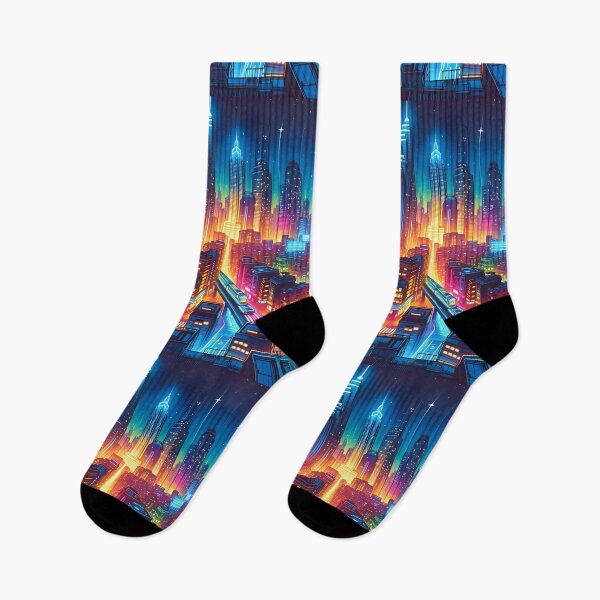 Item preview, "Neon City Nights" designed and sold by APARTAI EU.
