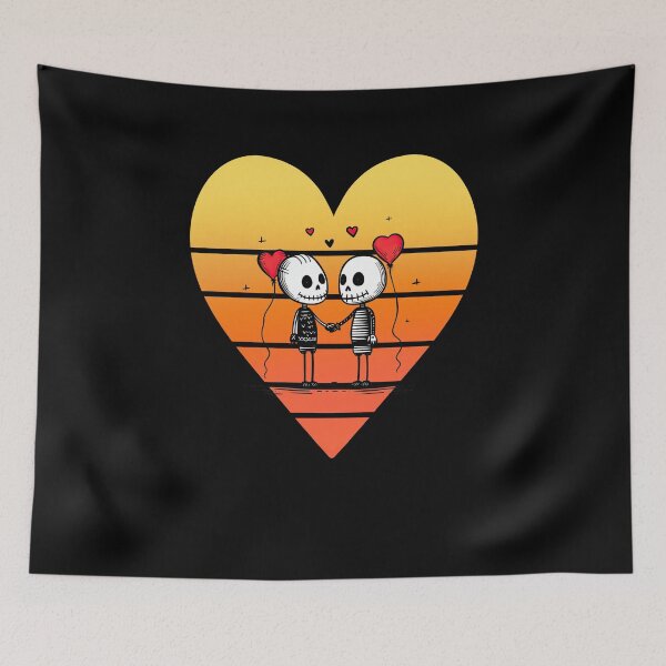 Item preview, Skeletons in Love designed and sold by BuyMeifYouLike.