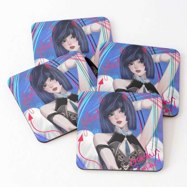 Item preview, Genshin Impact Yelan fanart designed and sold by Pardis-arts.