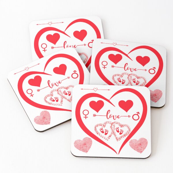Item preview,  Birth Heart Illustration: Love of Mom, Dad, and Baby designed and sold by LIAMRIVIERART.