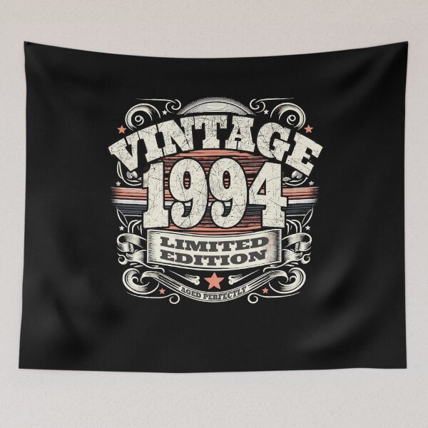 Aperçu de l'œuvre Vintage 1994 Limited Edition 30th Birthday Retro Style créée et vendue par Thomas Remmers.