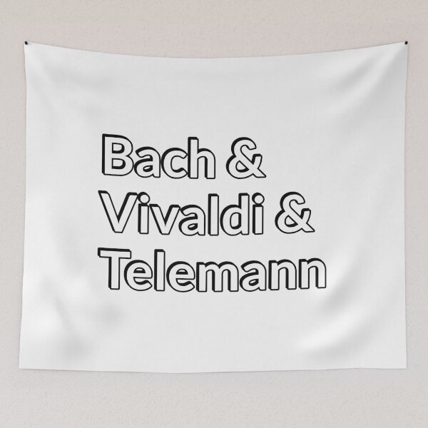 Item preview, Baroque composers - Bach, Vivaldi, Telemann  designed and sold by Inspirationmotivation.