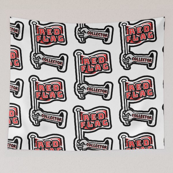 Item preview, Red Flag Collector - Stay Safe While Playing The Field designed and sold by therealbooty.