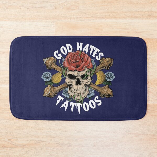 Item preview, God hates tattoos - What Does the Bible Say about Tattoos? designed and sold by Superdealkoeln.