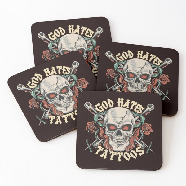 Item preview, God hates tattoos - What Does the Bible Say about Tattoos? designed and sold by Superdealkoeln.