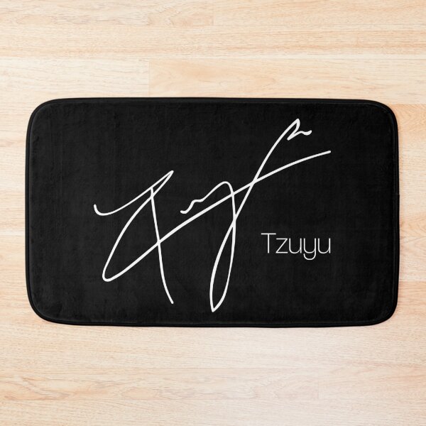 Item preview, Tzuyu's white autograph (with her name) designed and sold by SappyYellowCR.