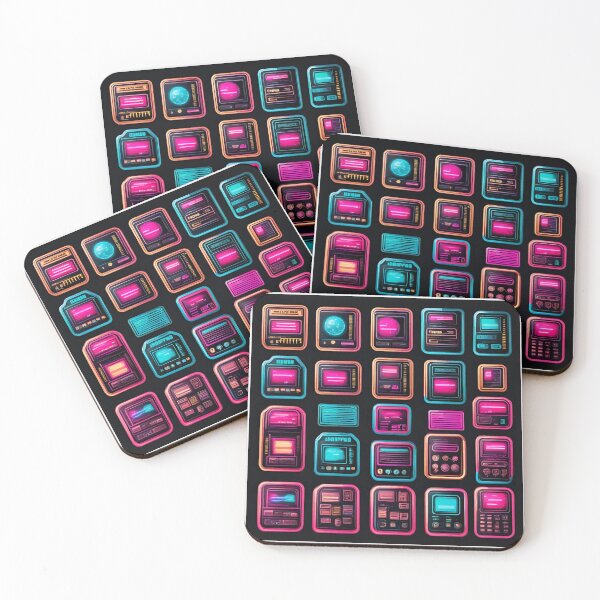 Item preview, Multimedia in Neon Style designed and sold by QuarkCanvas.