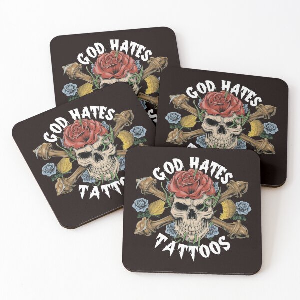 Item preview, God hates tattoos - What Does the Bible Say about Tattoos? designed and sold by Superdealkoeln.