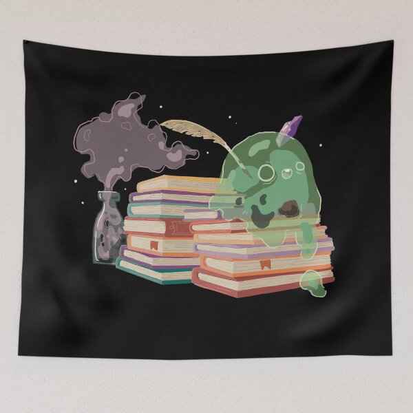 Item preview, Gelatinous Cube in the Study designed and sold by dorkaheart.