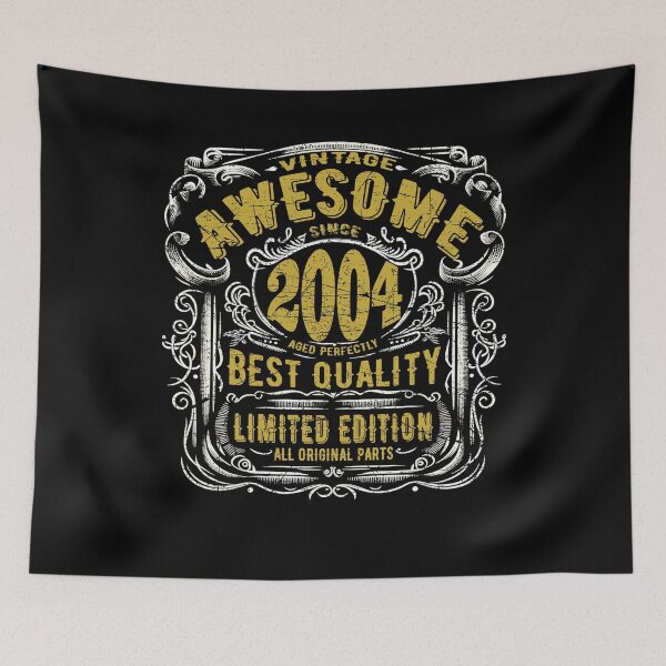 Item preview, Awesome 2004 Limited Edition 20th Birthday Retro Style designed and sold by Thomas Remmers.