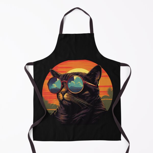 Item preview, Cat wearing sunglasses designed and sold by Linework Studio.
