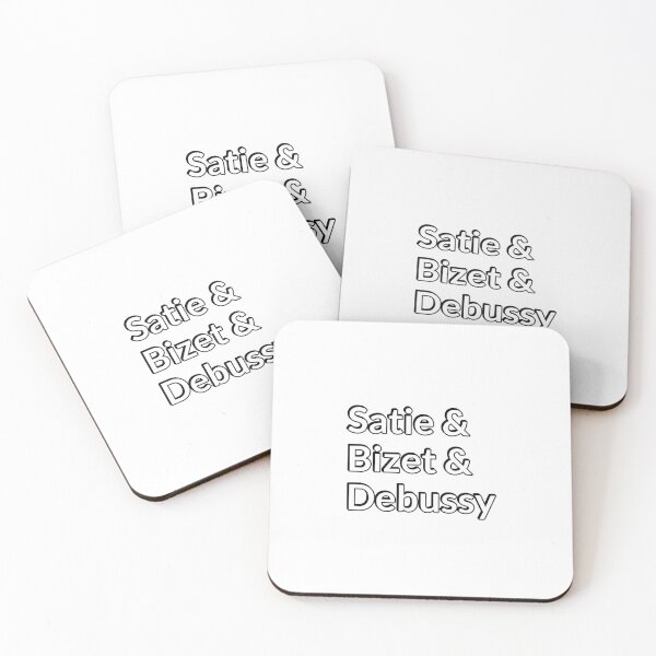 Item preview, French composers - Satie, Bizet, Debussy designed and sold by Inspirationmotivation.
