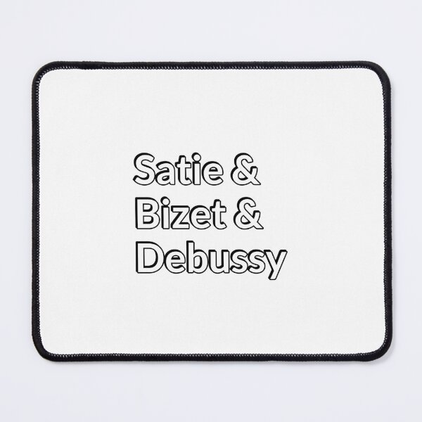 Item preview, French composers - Satie, Bizet, Debussy designed and sold by Inspirationmotivation.