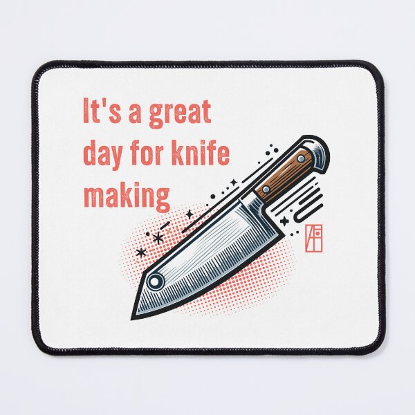 Item preview, It's a Great Day for Knife Making - Knives are my passion - I love knife - Chef's knife designed and sold by ArtProjectShop.