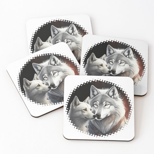 Item preview, wolf family designed and sold by viper2605.