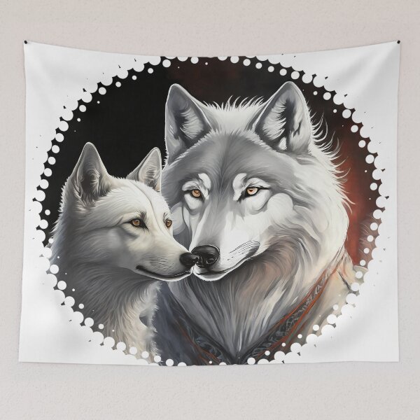 Item preview, wolf family designed and sold by viper2605.