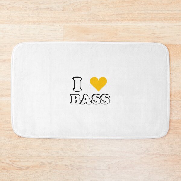 Item preview, I heart bass - bass player - I love bass designed and sold by Inspirationmotivation.
